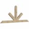 Ekena Millwork Saratoga Rough Sawn Timber Gable Bracket, Douglas Fir, 108"W x 45"H x 4"D x 6"F, 10/12 Pitch GBW108X45X0406SAR00RDF - alternate 4